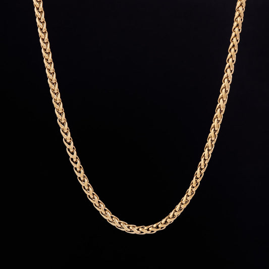 Premium Twisted Design Necklace Chain For Men